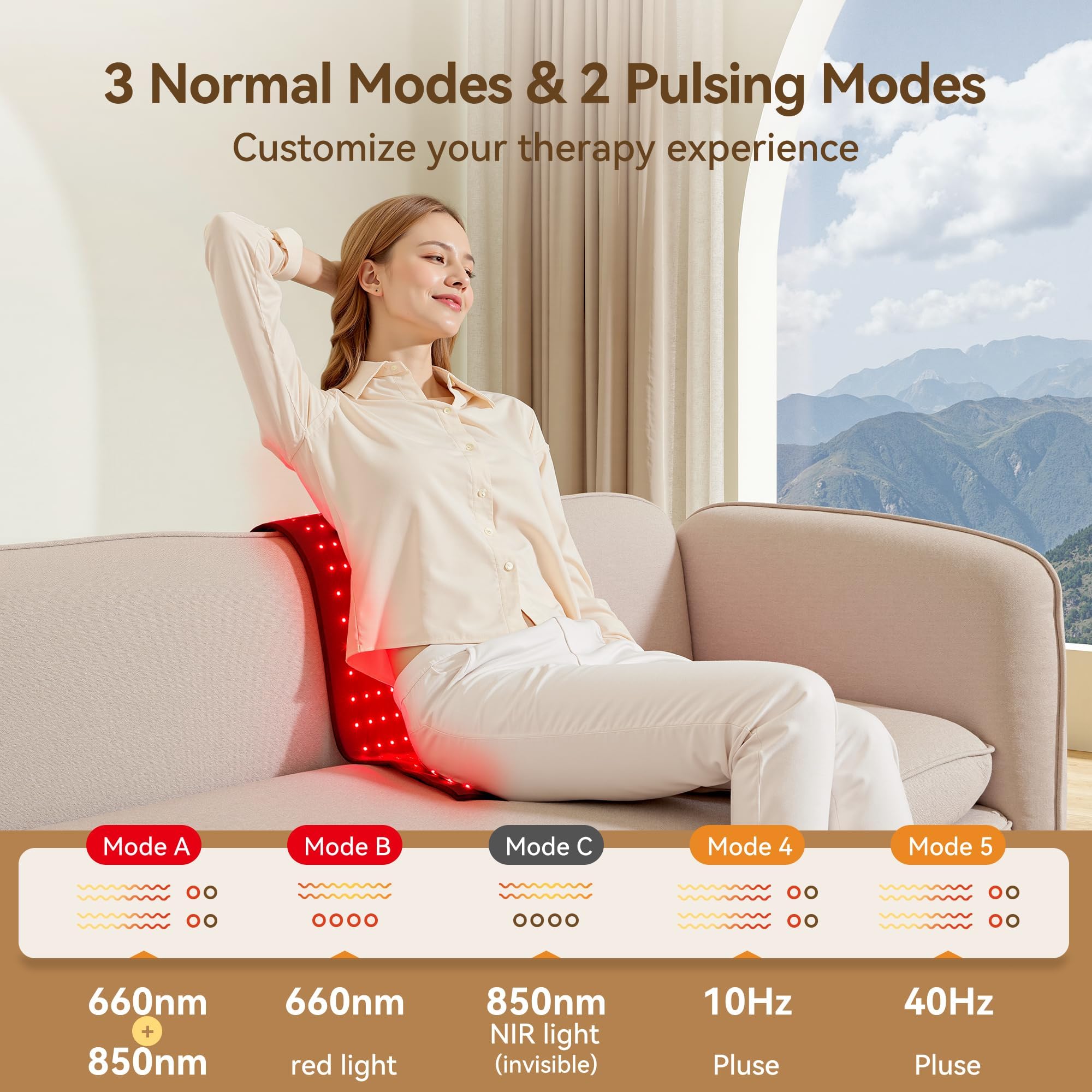 Vortro automatic timer supports safe, timer-based sessions.