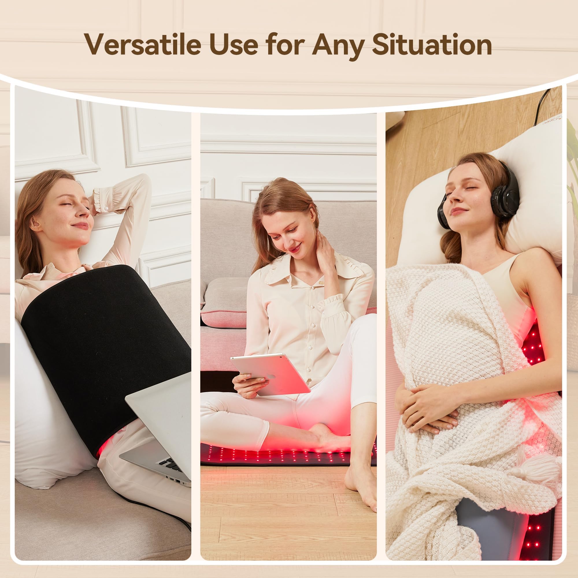 Vortro not a heating pad with a corded design for reliable power.