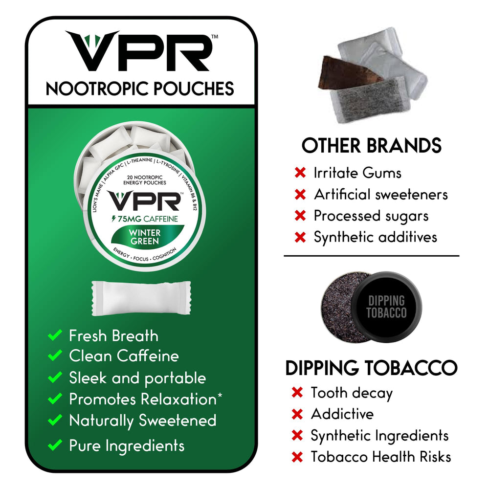 Fast-dissolving discreet pouch ideal for on-the-go use