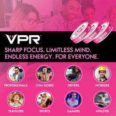 VPR Energy vitamin B6 and B12 support daily energy and brain function.