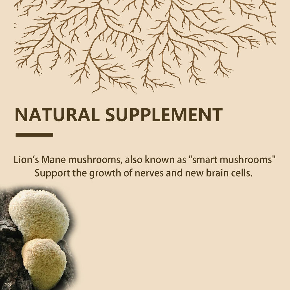 Vrixlanua Lions Mane powder in coffee cup, convenient upgrade for study sessions and creative work