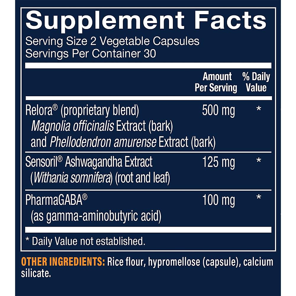 Vthrive Mood Balance capsules close-up showing vegetarian capsules for daily use