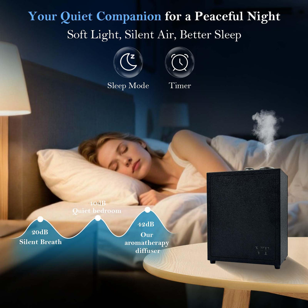 VT VeryScent Tech app control interface highlighted on a smartphone