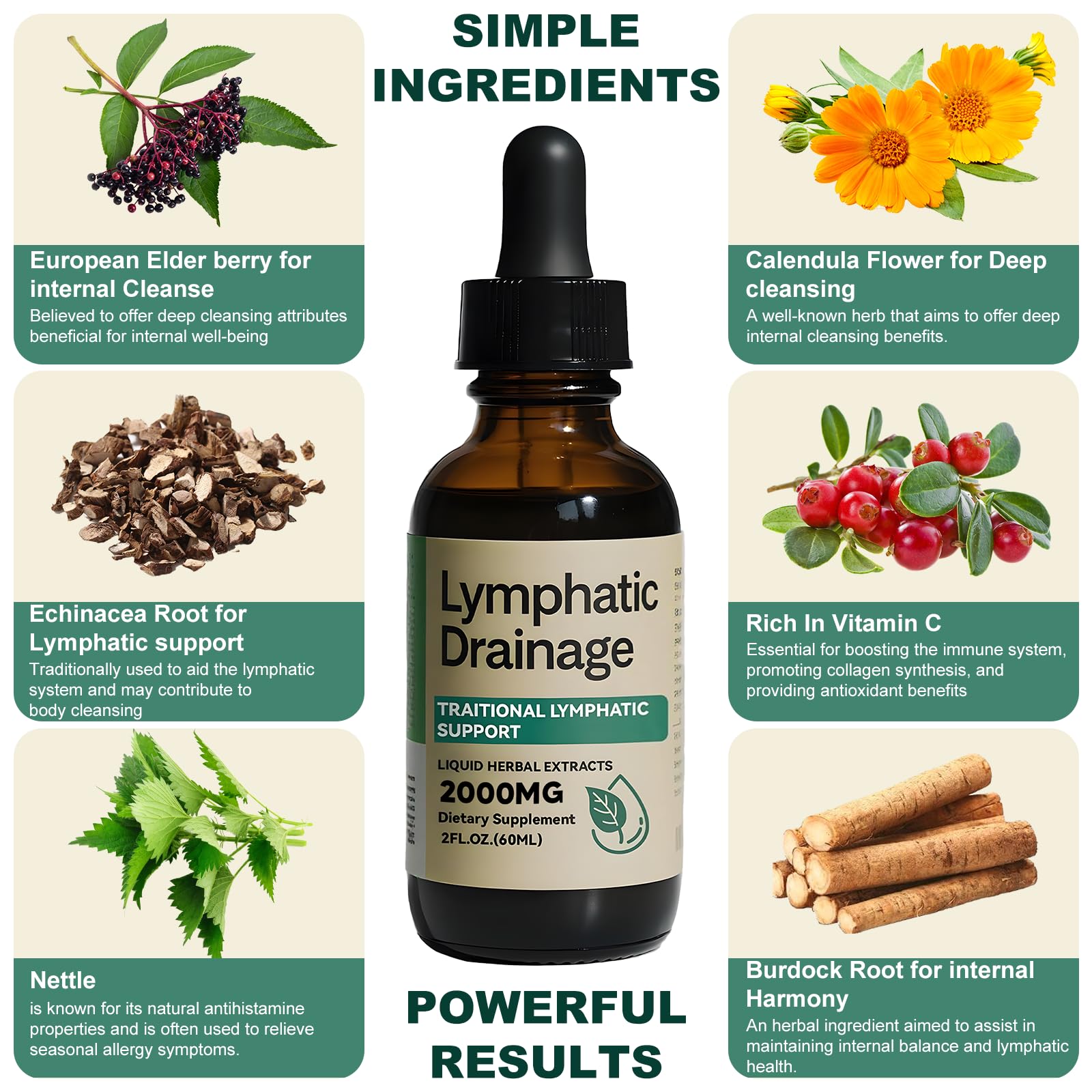 Drops added to water for easy daily use with Vunexo