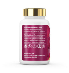 VXICDE Berberine HCl capsules arranged in bottle, vegetarian and gluten-free