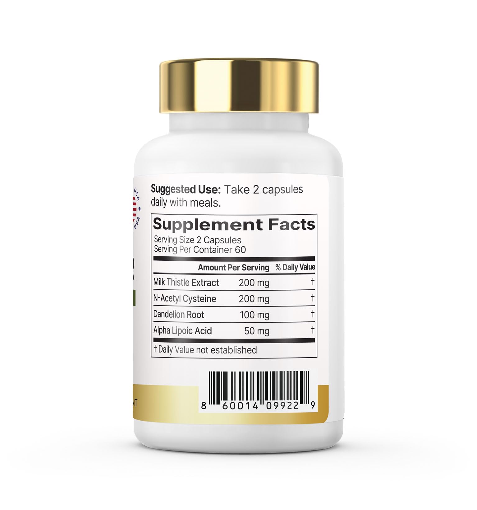 VXICDE ClearLiver capsules close-up highlighting convenient daily supplement form