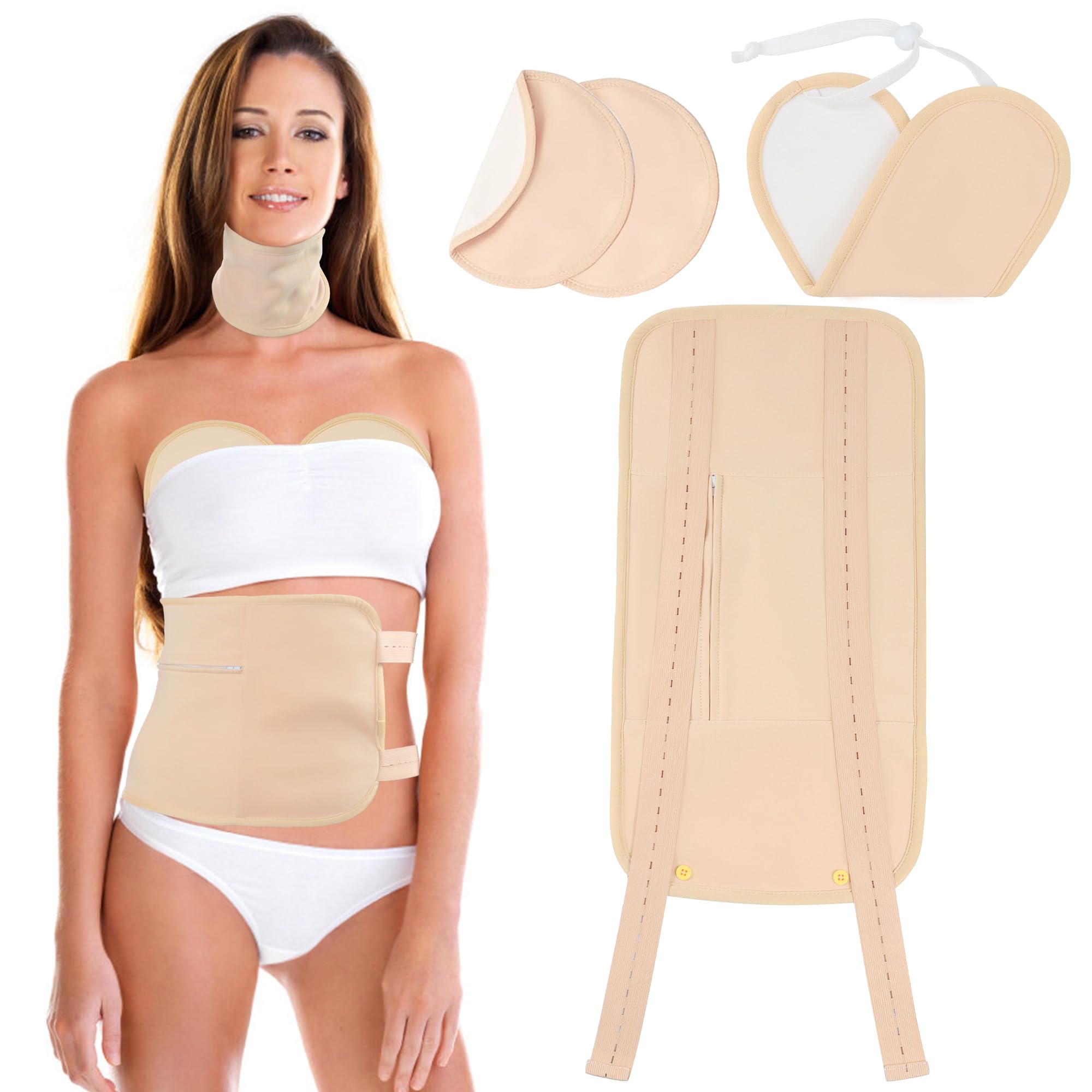 Vyaji Fanny Pack Pocket Feature shows hot pack compatibility for enhanced absorption
