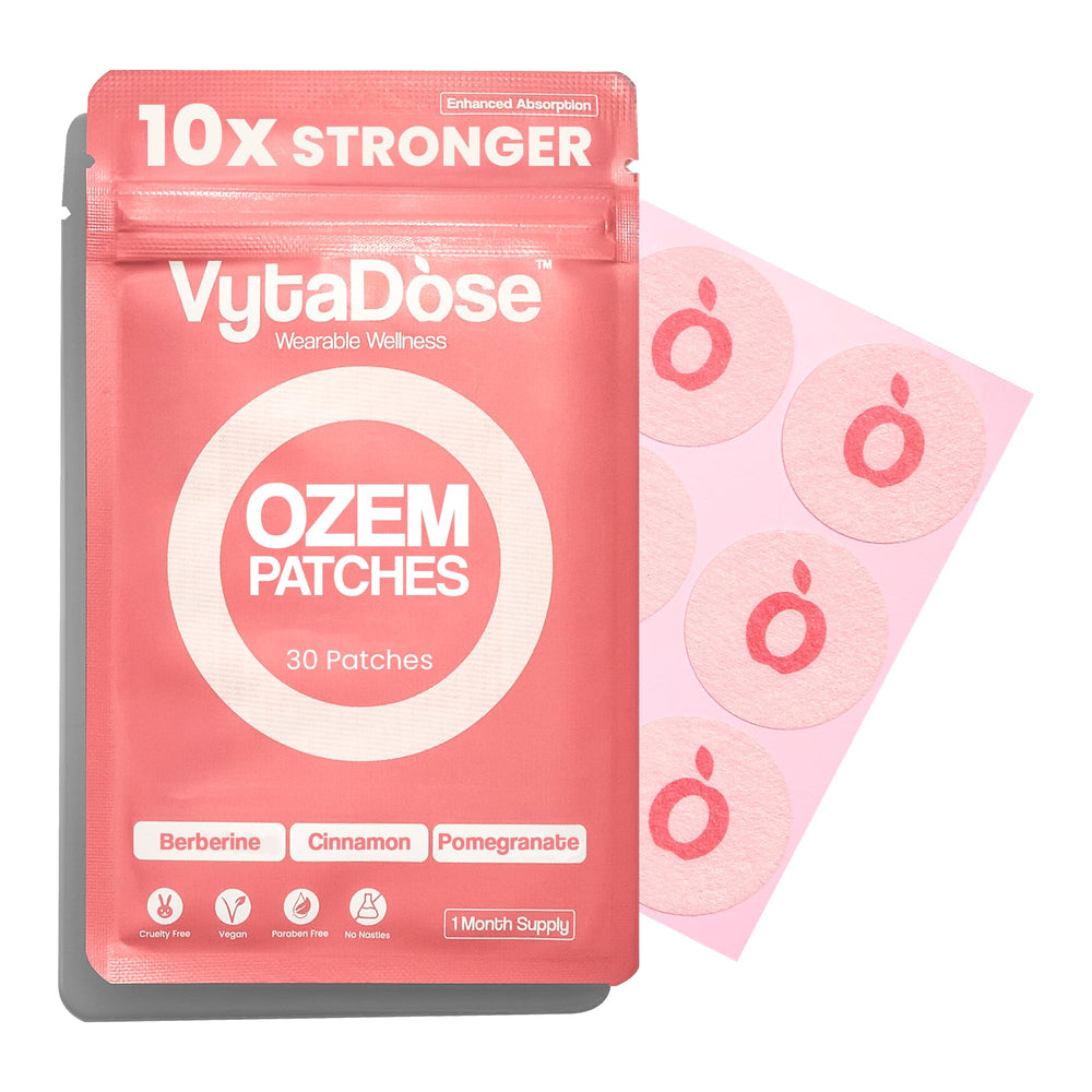 Vytadose Ozempatches patch on arm for discreet appetite support