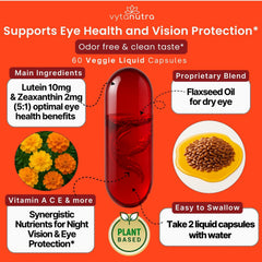 Capsules close-up highlighting the liquid capsule texture for fast absorption.