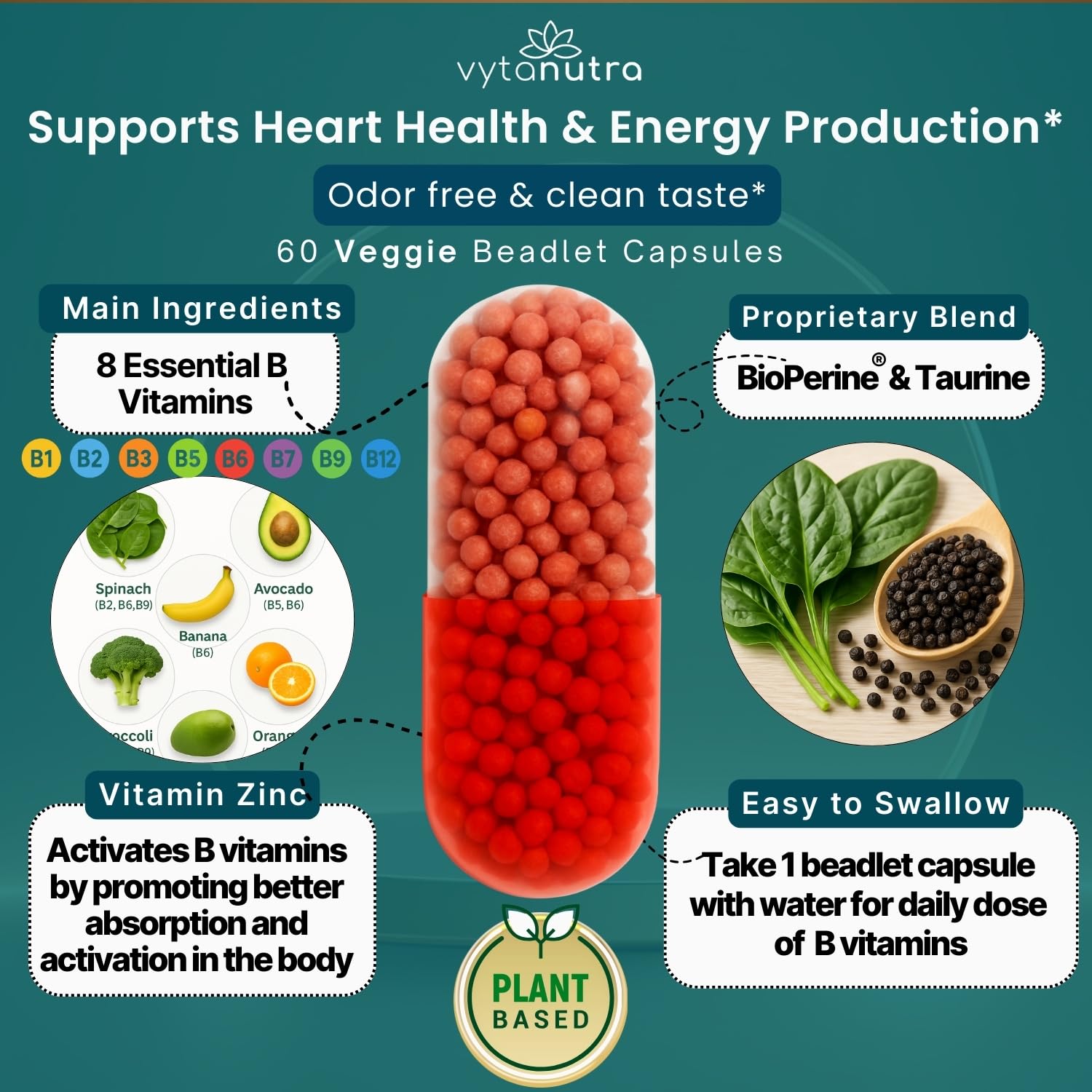 Illustration of extended-release coating ensuring steady nutrient delivery
