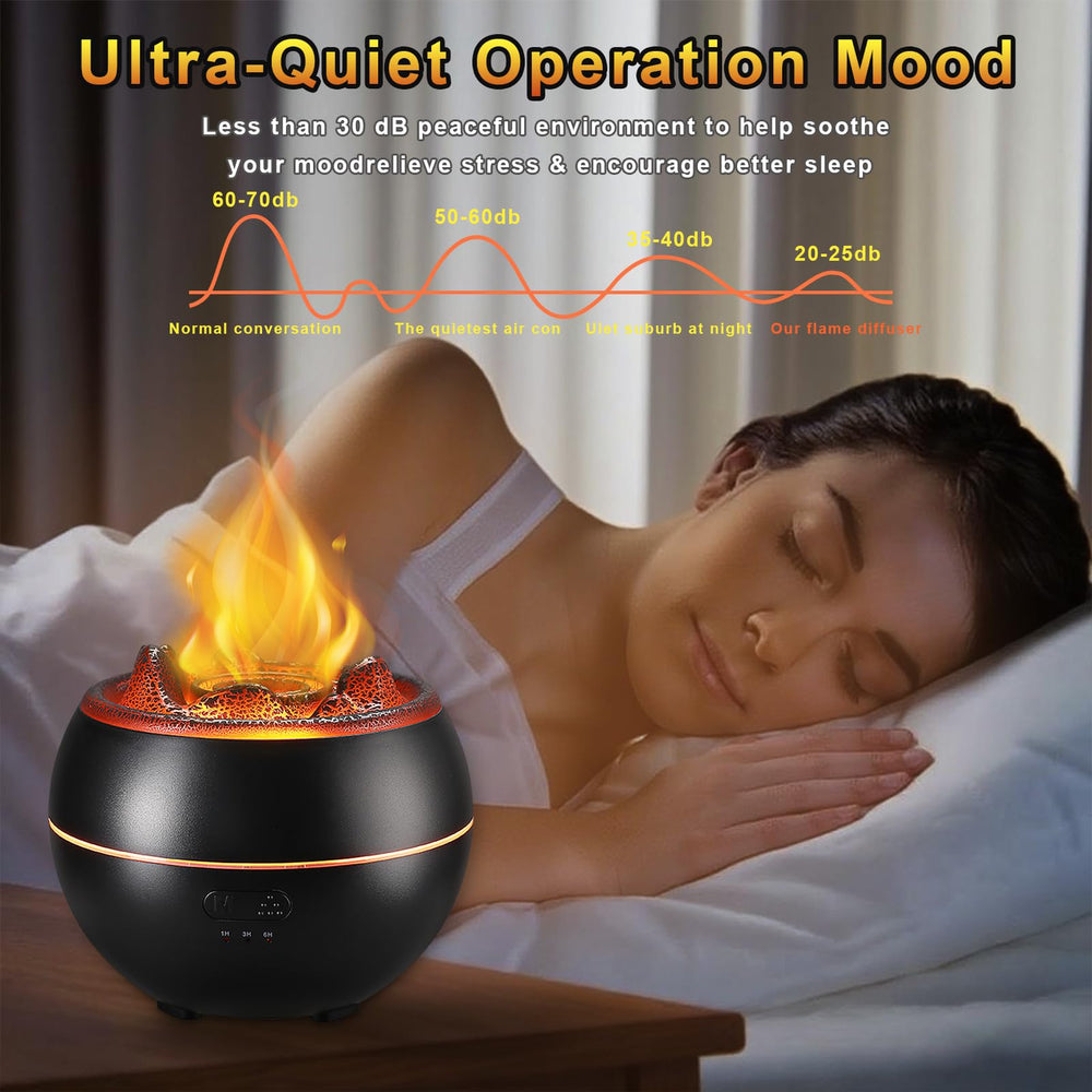 VZZNN whisper-quiet operation at 18dB supports sleep and focus