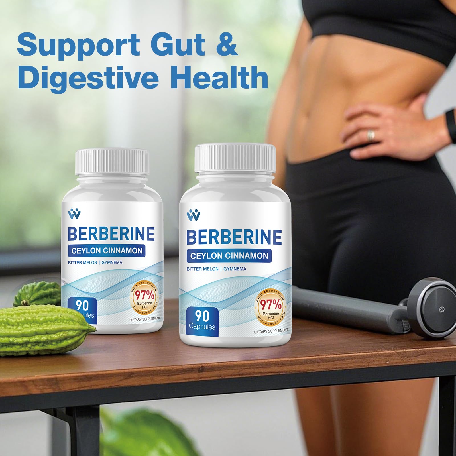 WACHRAY Berberine dosage guidance with three capsules per day.