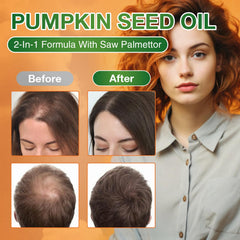 WACHRAY label detail highlighting natural pumpkin seed oil ingredients