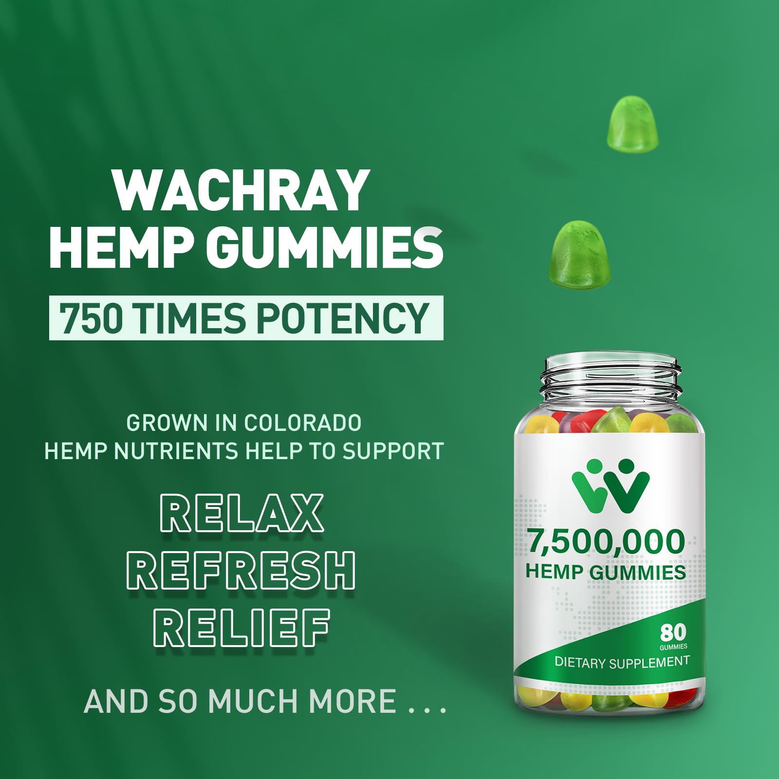 WACHRAY Nutrition Colorado hemp field highlights natural origin and farm-to-table sourcing.