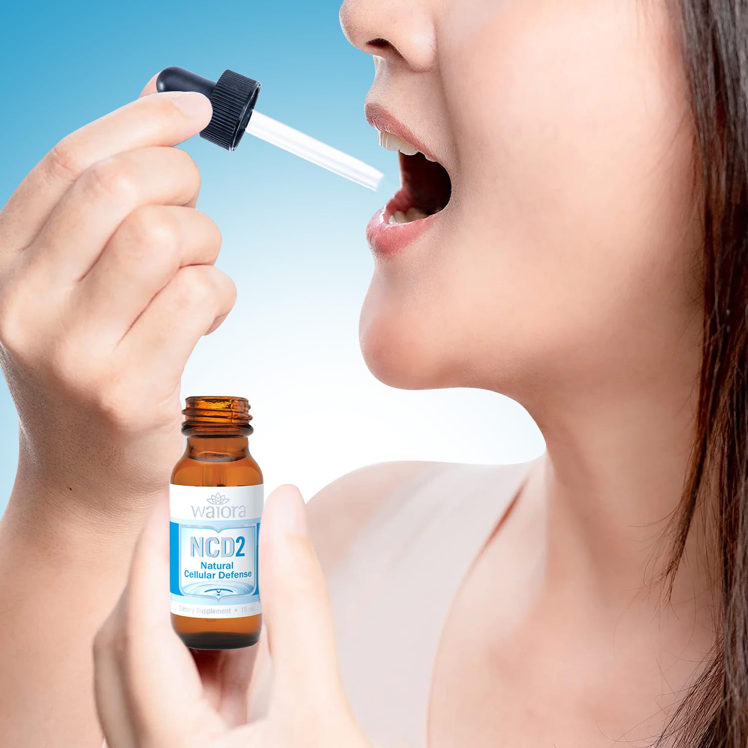 Lifestyle wellness scene featuring Waiora NCD2 in a routine.