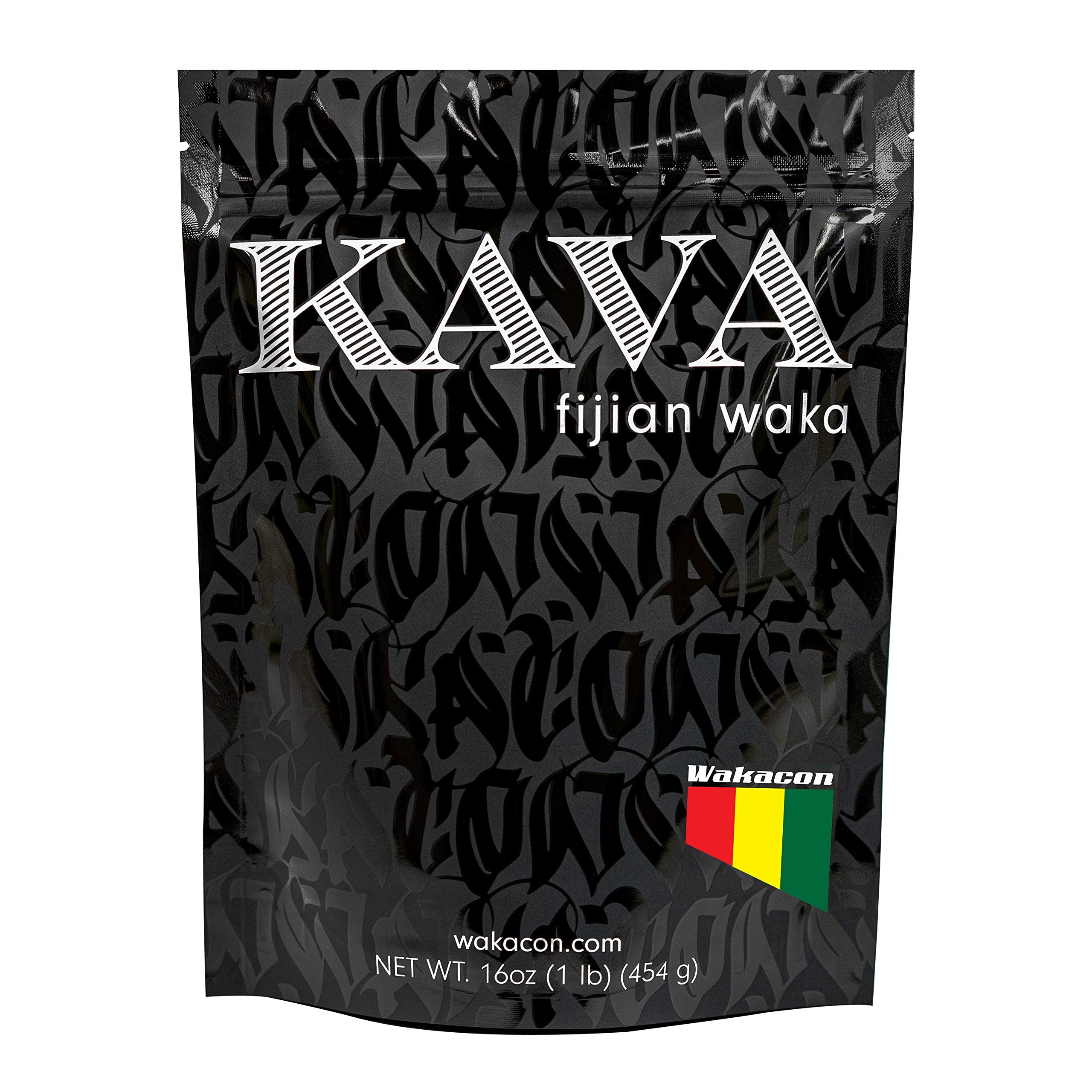 Wakacon Kava Waka Powder in Fiji packaging show authentic root focus and quality