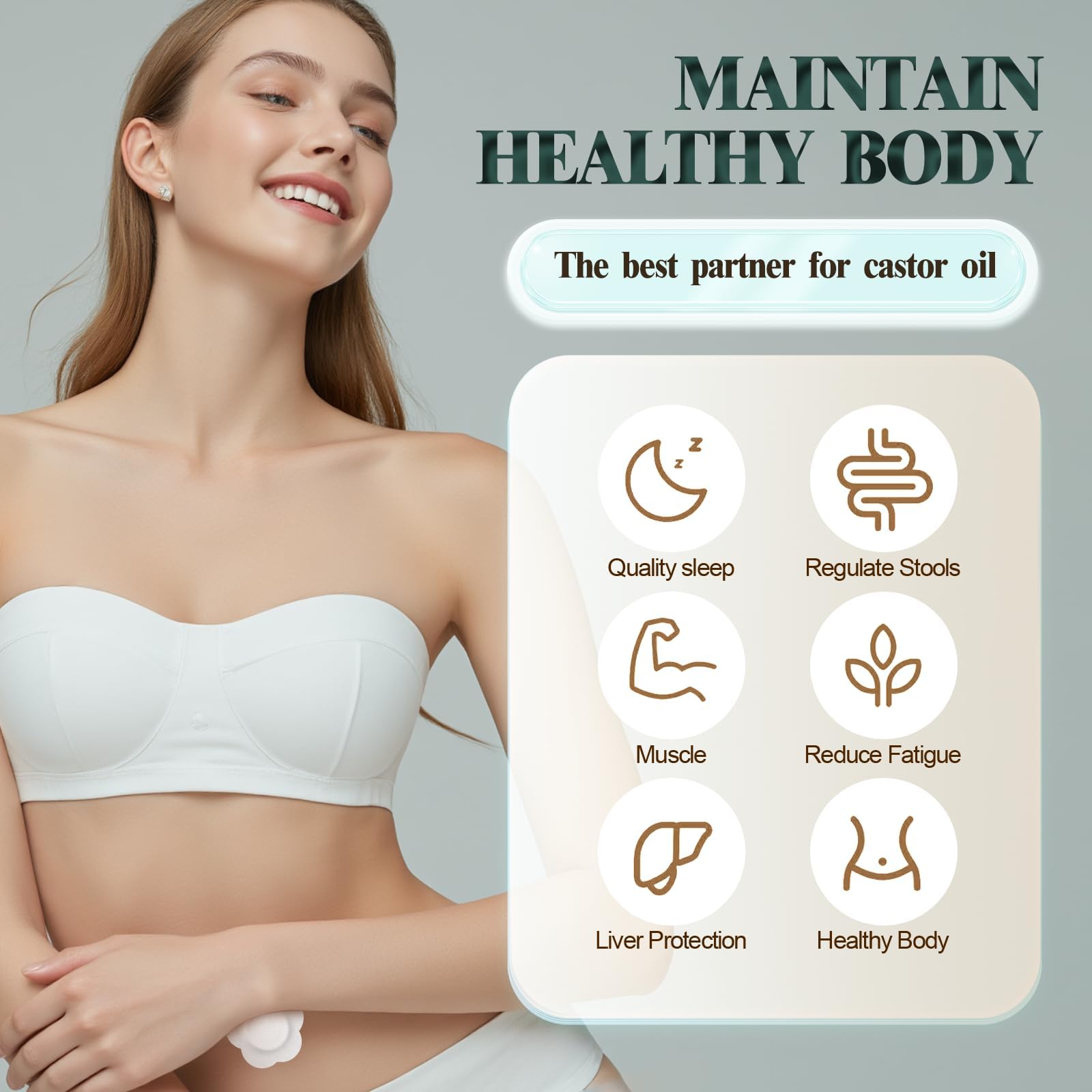 WALEJUC patch with leak-proof core prevents stains during day and night.