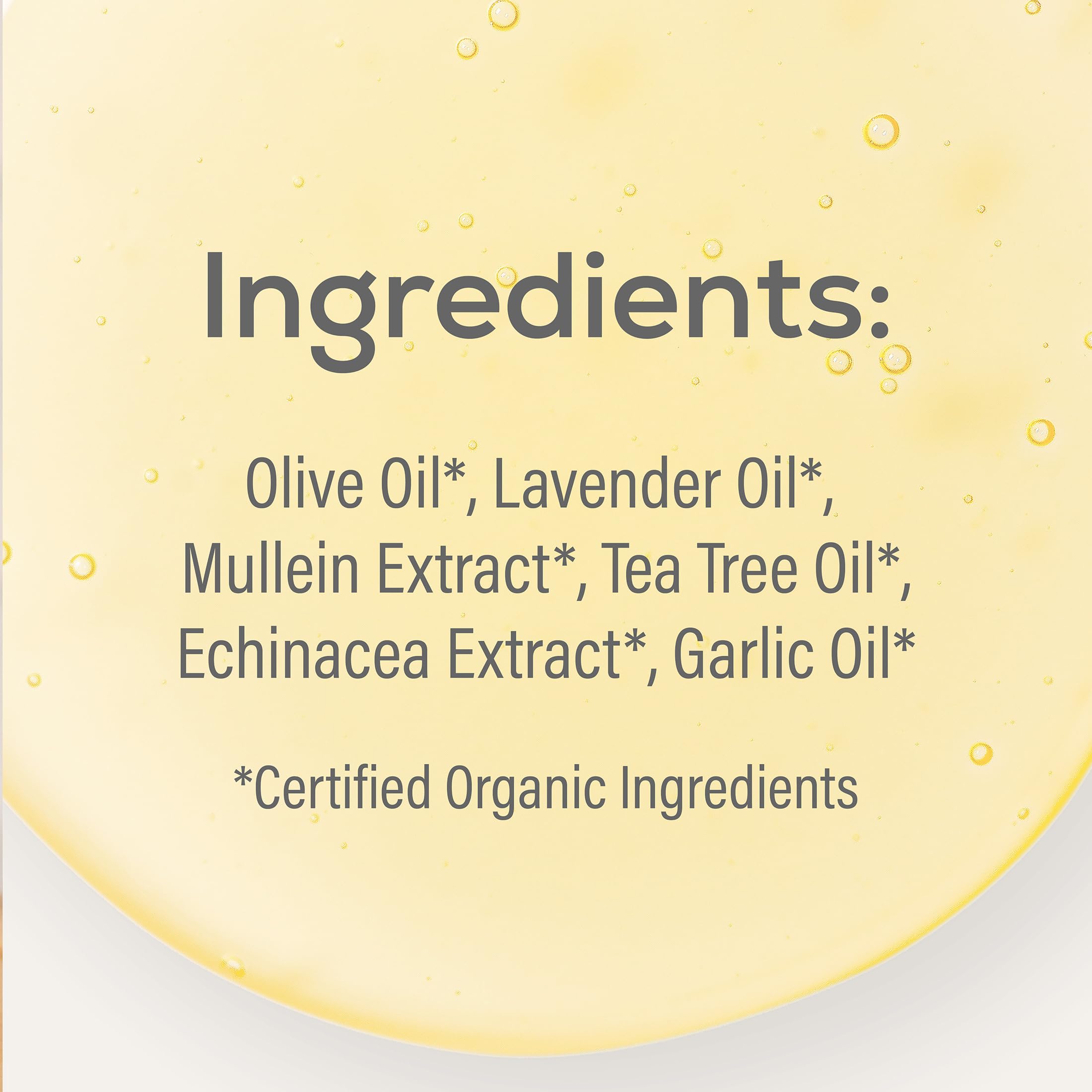 A user-friendly bottle ready for daily ear care routines.