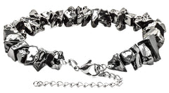 Wallystone Gems Elite Shungite Beads natural luster highlights premium aesthetic