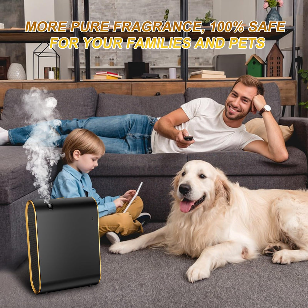 Wankeer Low noise diffuser delivers quiet operation for calm evenings