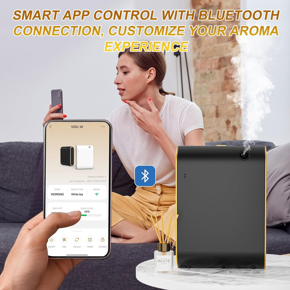Wankeer Smart Scent Air Machine 1500 sq ft coverage ideal for large rooms