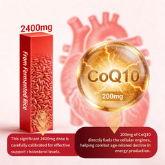Warmbioder heart health package demonstrating daily gummy routine