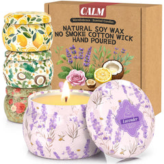 WarmEmbrace Lavender candle for relaxing evenings and calm spaces.