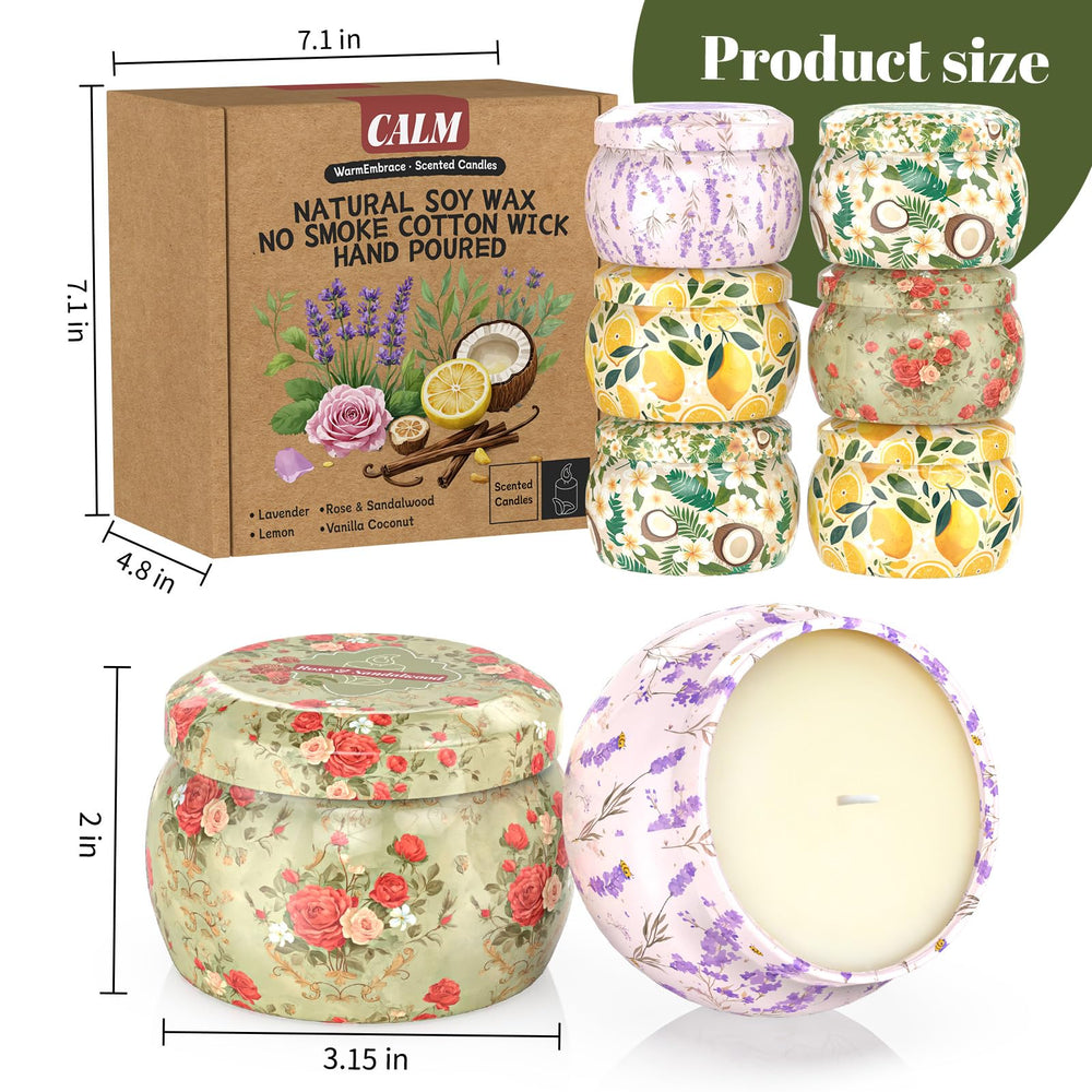 WarmEmbrace rose and sandalwood candle delivers a relaxing floral spicy ambiance.