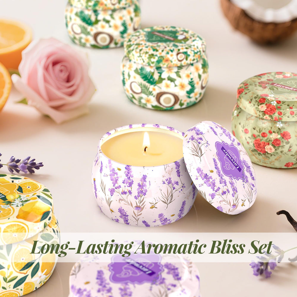 WarmEmbrace travel size candle jar fits easily on the go.