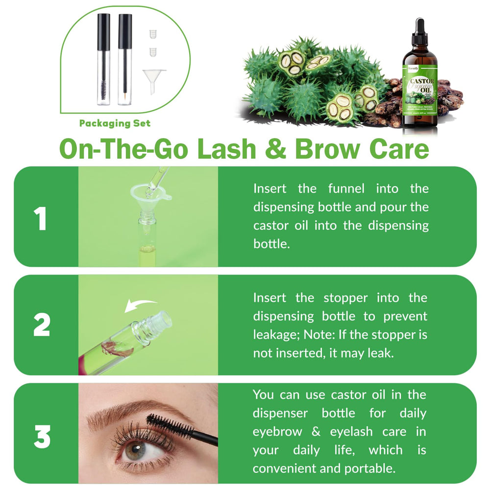 Warmify bonus eyelash care kit included for natural lash maintenance.