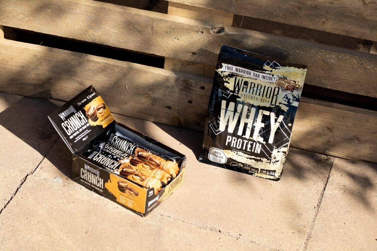 Warrior Crunch Bars chocolate coating melting close-up highlighting indulgent texture.