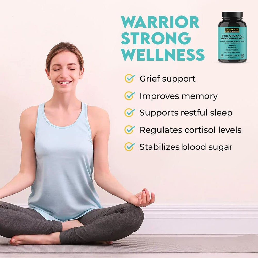 Warrior Strong Wellness Bioperine close-up, showing absorption-boosting ingredient detail.