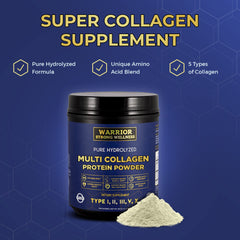 Warrior Strong Wellness coffee with collagen enhances morning routine.
