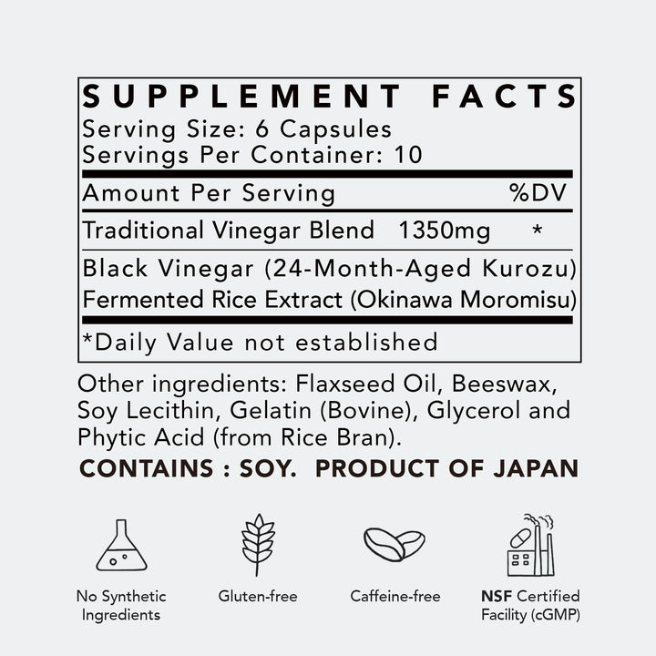 Washoku KUROZU routine visuals imply aging-friendly wellness with daily use