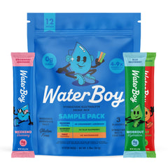 Waterboy Hydration Recovery ginger bottle pour for quick refreshment after activity