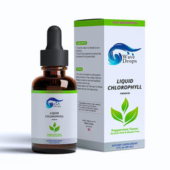 Wave Drops Clorophyll in water with minty freshness