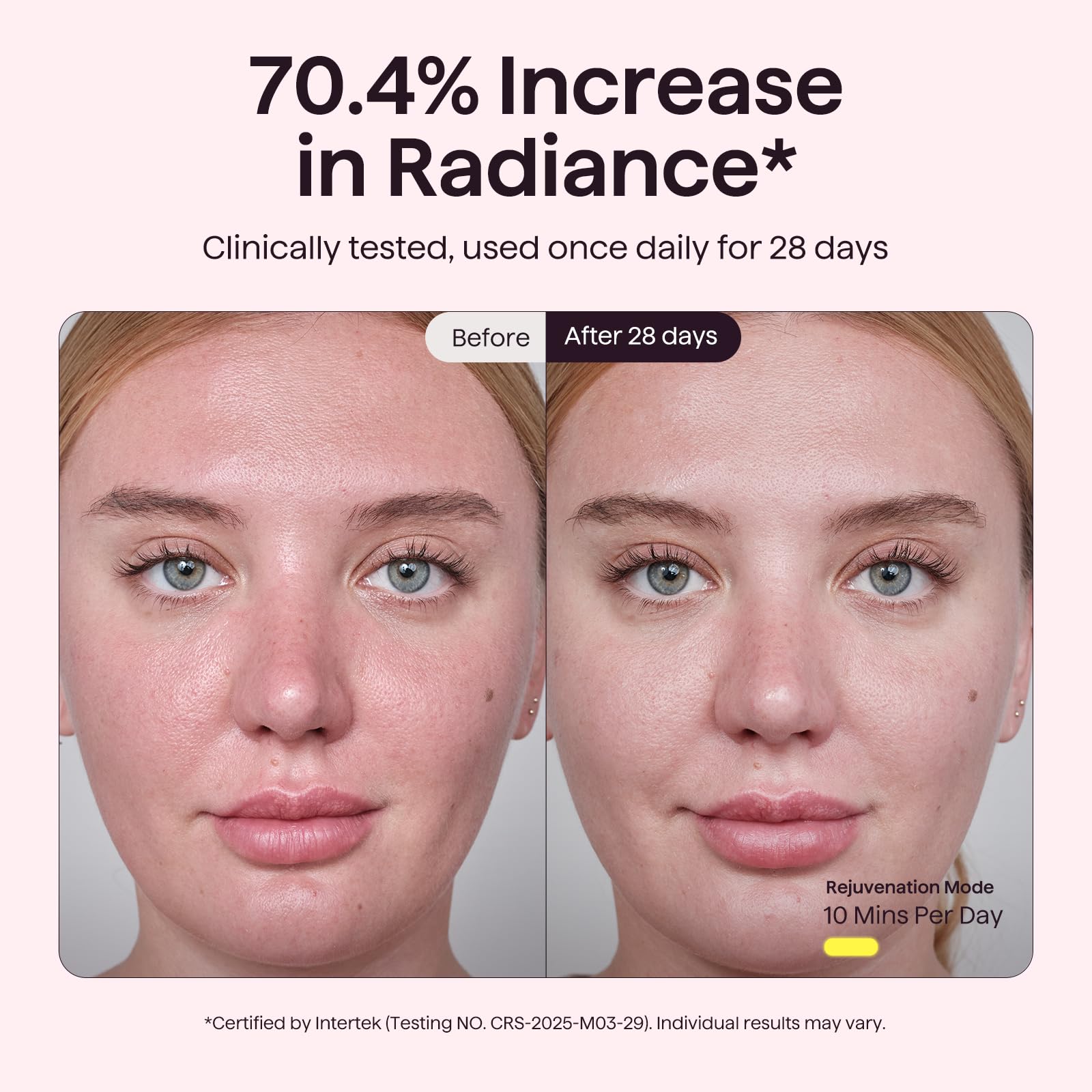 Wavytalk Glow Time Mask eye pads reduce glare for comfort