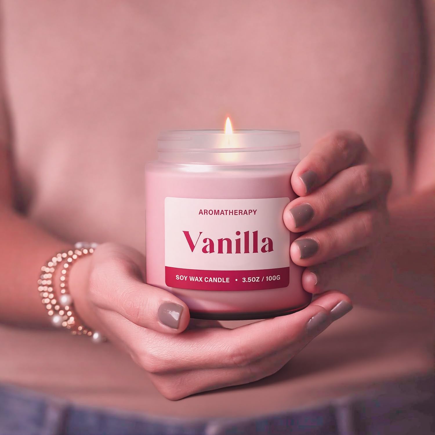 Waxcanpy pink candles make a perfect gift for birthdays or holidays.
