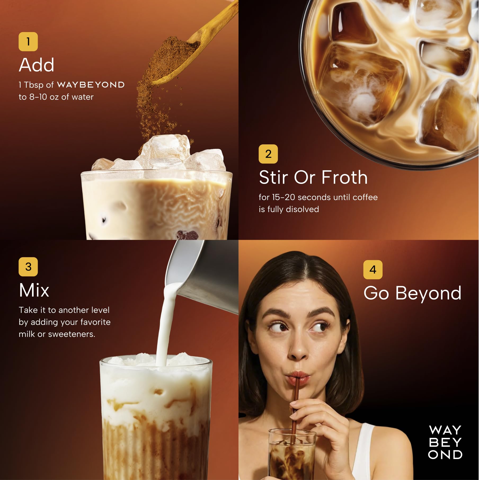 CORDYCEPS and ASHWAGANDHA closeup from WAY BEYOND for energy