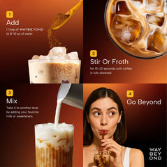 CORDYCEPS and ASHWAGANDHA closeup from WAY BEYOND for energy