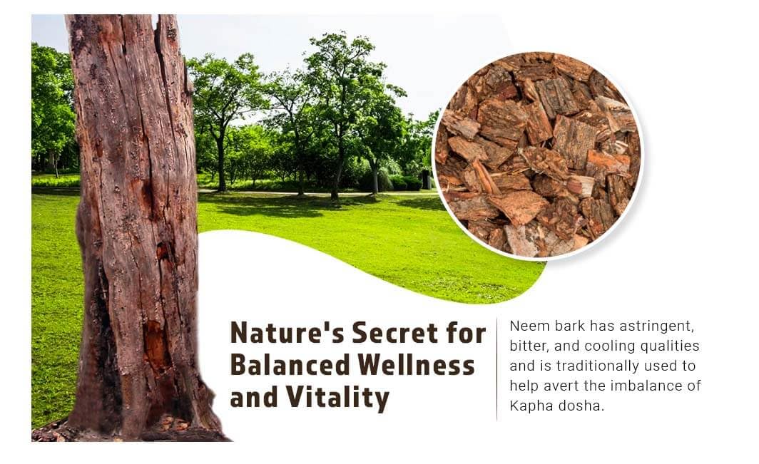 WAY 4 ORGANIC W4O Neem Bark Capsules in use with water.