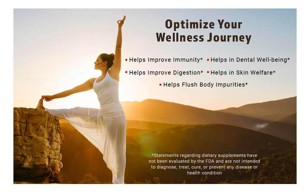 WAY 4 ORGANIC W4O Neem Bark Capsules pour showing convenient daily intake.