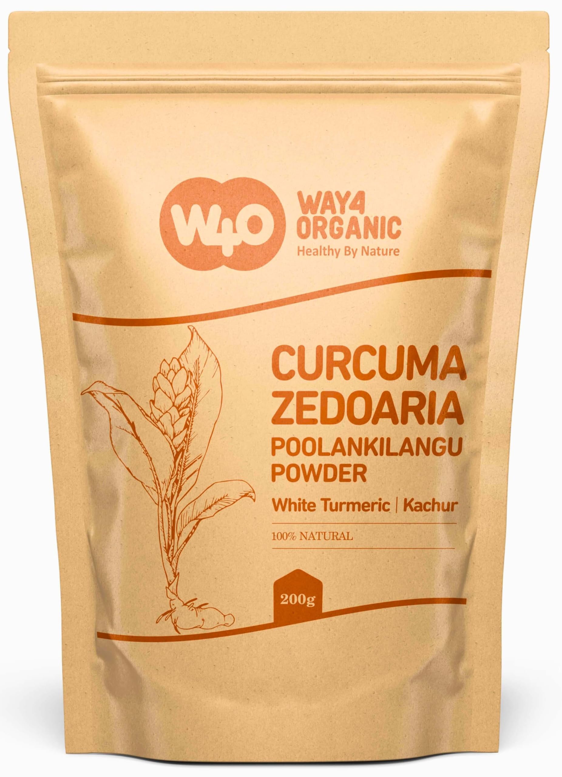 Way 4 Organic W4O Poolankilangu powder two-pack packaging highlighting value