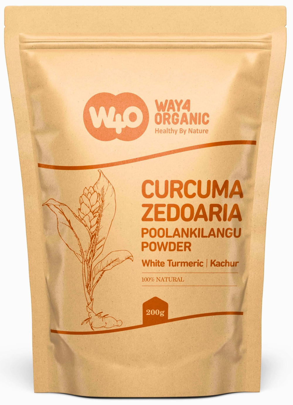 Way 4 Organic W4O Poolankilangu powder two-pack packaging highlighting value