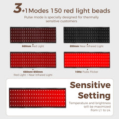WDIBUN red-light-therapy-belt-controller enables precise timing and intensity control.
