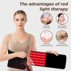 WDIBUN red-light-therapy-belt-dual-wavelength highlights 660nm and 850nm for versatile use.