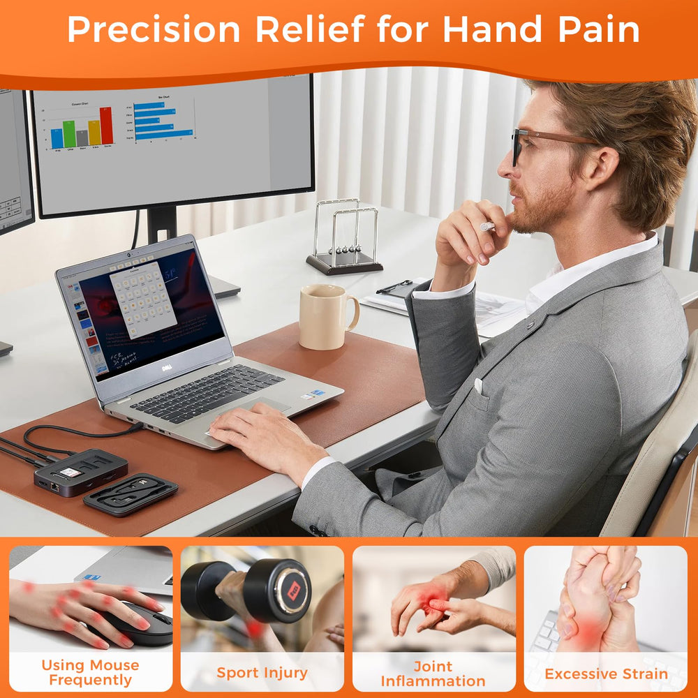WDIBUN red light therapy belt wrap-around design fits around back, hips, and shoulders for joint support