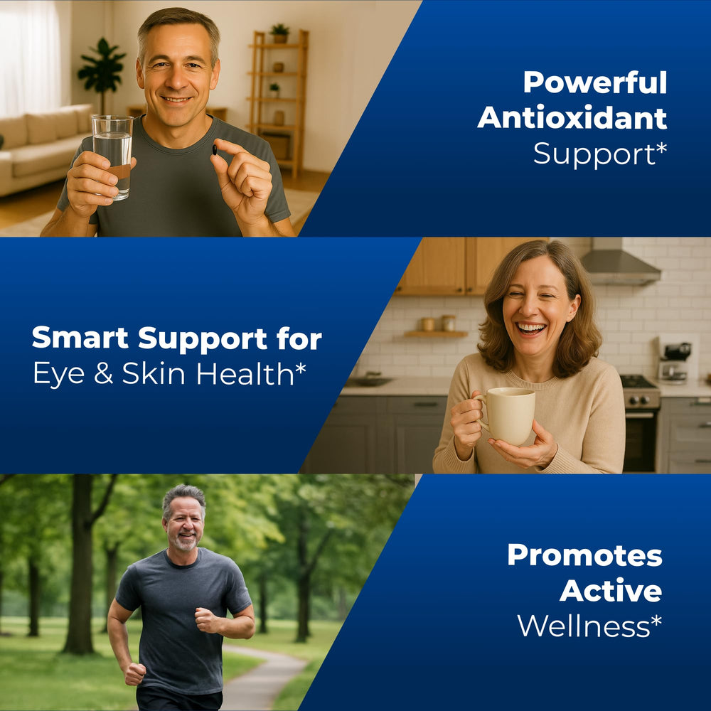 We Like Vitamins Astaxanthin pouring softgel into hand