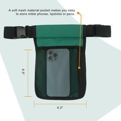 Wearwan durable oxford fabric holster withstands daily cleaning and wear