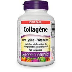 Webber Naturals capsules offering convenient daily supplementation for connective tissue health.